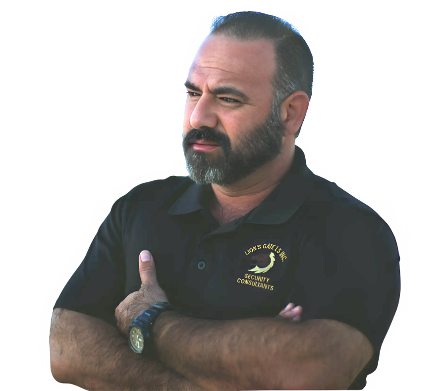 Man with crossed arms