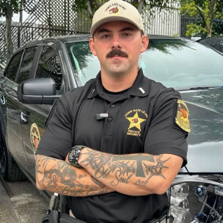 LionsGate Armed Guard crossing arm